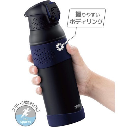 ☆人気商品 サーモス 水筒 真空断熱スポーツボトル 1L ミッドナイトブルー 保冷専用 FJR-1000 MDB 199