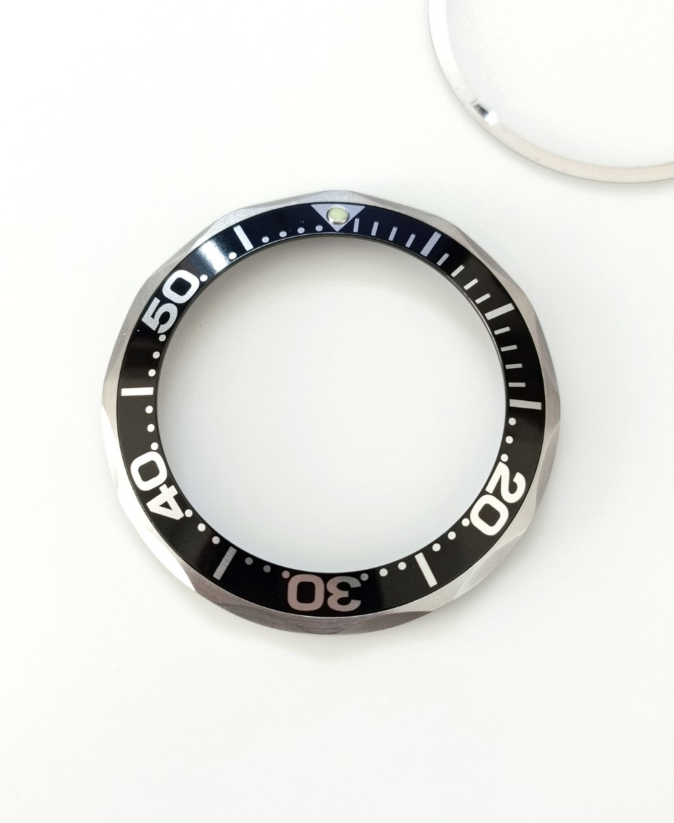 腕時計 修理交換用 社外部品 ベゼル スプリング ブラック 黒 082SU1464 互換 【対応】オメガ シーマスター300 OMEGAの画像2