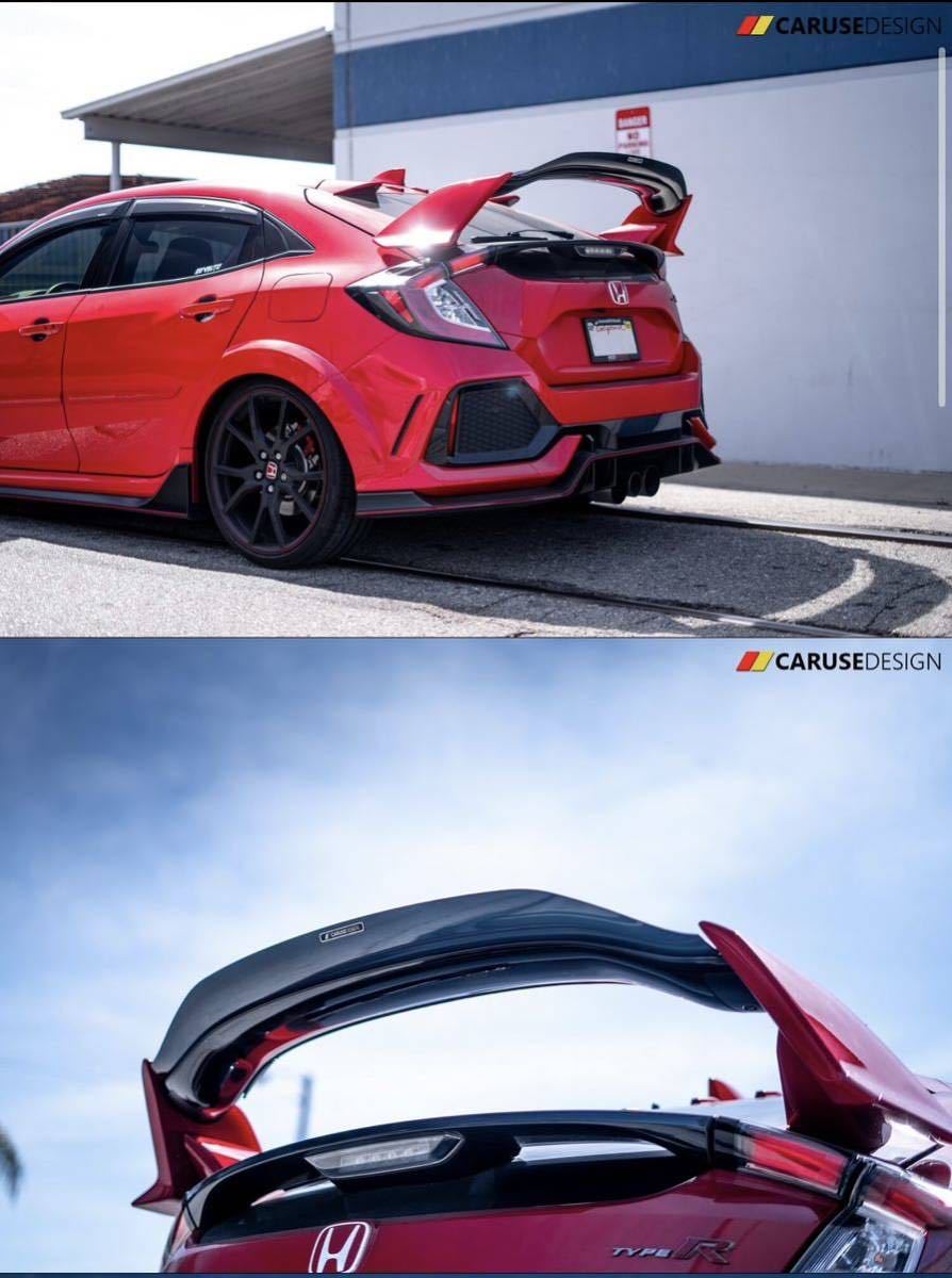 シビックタイプR FK8 CARUSEDESIGN Aero Flap _画像1