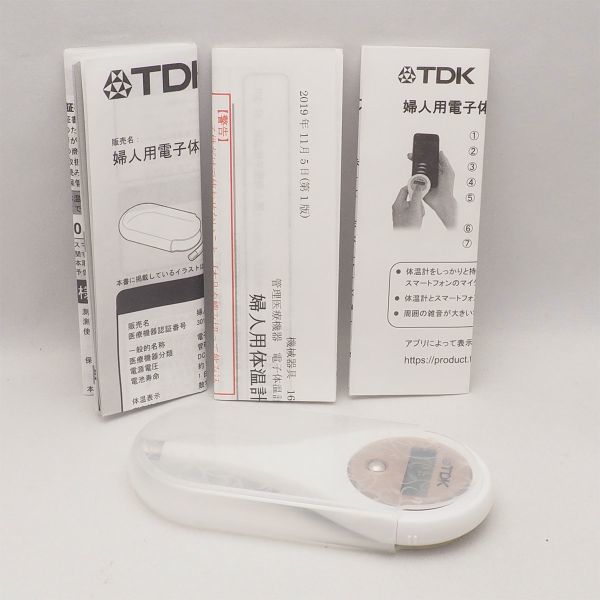 TDK HT-301 婦人用 電子体温計 婦人体温計 日本製 基礎体温 管16491_画像3