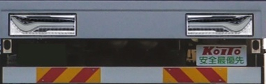 トラック用 オール LED テールランプ テールライト LEDRCL-24LNC 歌舞伎デザイン スモーク ノーマルターン 24V車 KOITO 小糸 左側_画像2