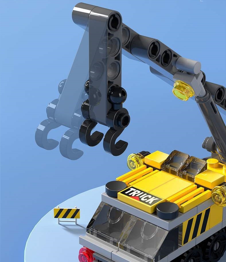 レゴ ブロック クレーン車 キット LEGO　互換品　No2_画像3