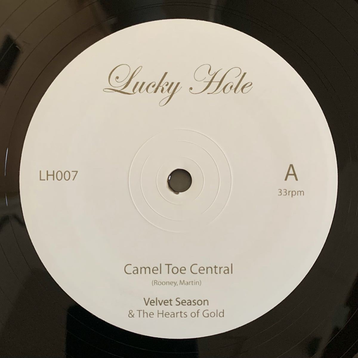 Velvet Season & The Hearts Of Gold / Camel Toe Central Lucky Hole Records 検) Black Cock / Let's get lost / DJ Harvey / Locussolusの画像3