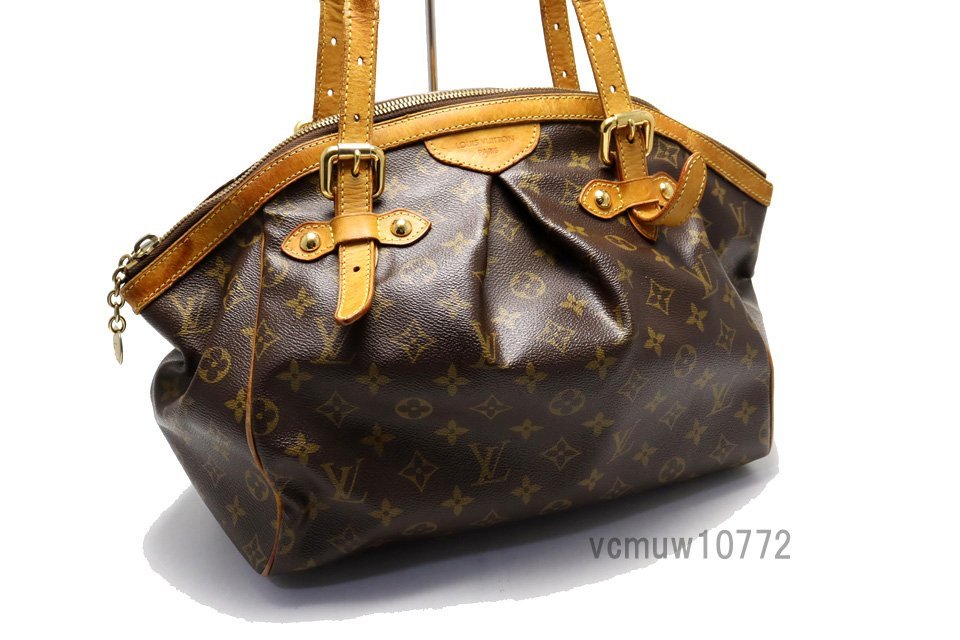 希少中古■LOUIS VUITTON モノグラム ティヴォリGM レザー ハンドバッグ ルイヴィトン■1214sz5149043_画像4