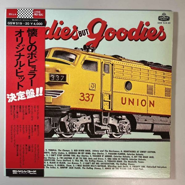 41747★美盤【日本盤】 懐かしのポピュラー・オリジナル・ヒット決定盤 Oldies But Goodies/Ray Charles 他 ※帯付き・２枚組_画像1