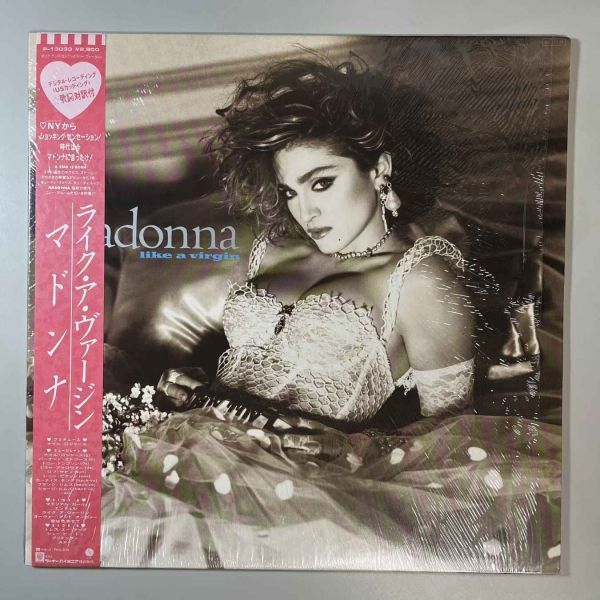 41704★良盤【日本盤】 Madonna / Like a Virgin ※シュリンク帯付き_画像1