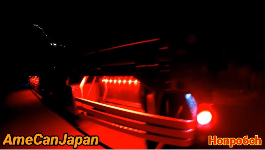 10コマ トラック 24V LED 増設ランプ 架装部品 サイドマーカー 車高灯 庫内灯 シャーシマーカー 作業灯 AmeCanJapan レッド アンバー_画像10