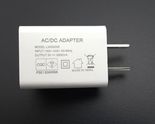 USB充電器 ACアダプター 急速充電器 5V 2.0A PSE認証 高速充電器 AC/DC iPhone/Android/AC001_画像2
