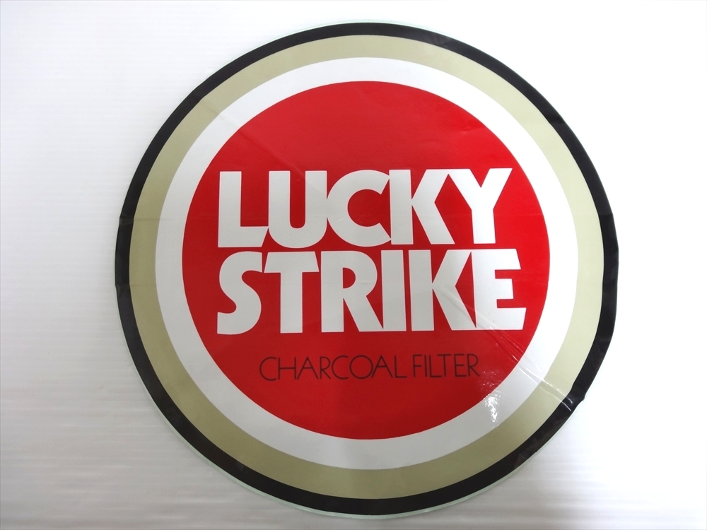 ラッキーストライク LUCKYSTRIKE ステッカー デカール 直径30ｃｍ｜代購幫