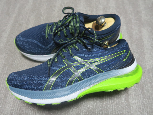 1.8万★超美品 23年製 アシックス asics ゲルカヤノ29 GEL-KAYANO 29 メンズ ランニングシューズ マラソン ジョギング マラソン完走 25.5_画像3