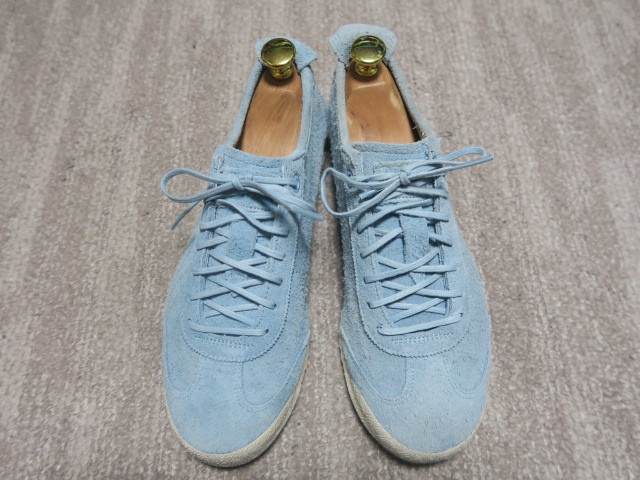 美品★人気 オニツカタイガー ONITSUKA TIGER MEXICO 66 SD ローカットレザースニーカー 25cm BLU D8A3L　_画像5