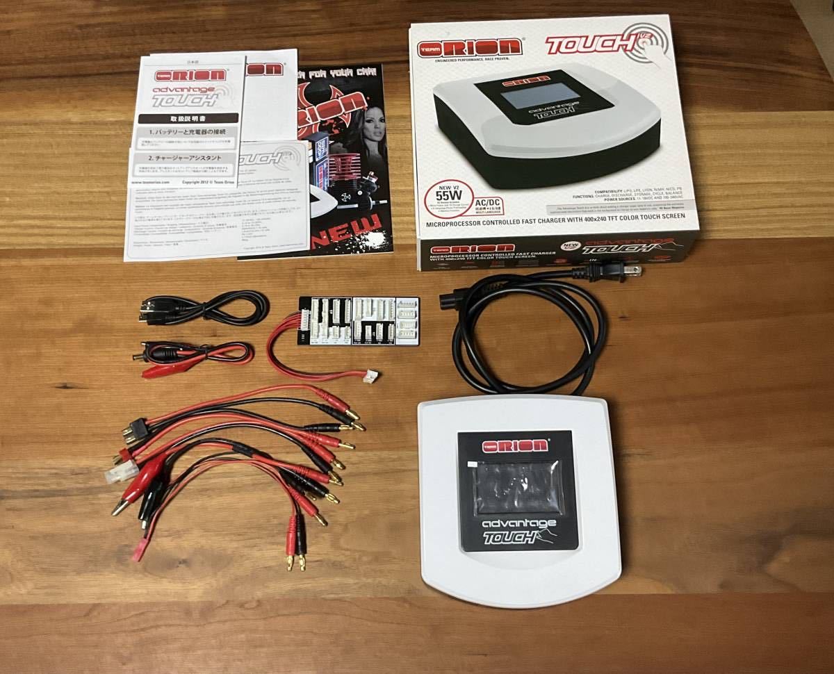 【RC用多機能充電器】ORION(オリオン) アドバンテージ DC タッチプロ Yahoo!オークション - 美品 オリオン アドバンテージタッチv2
