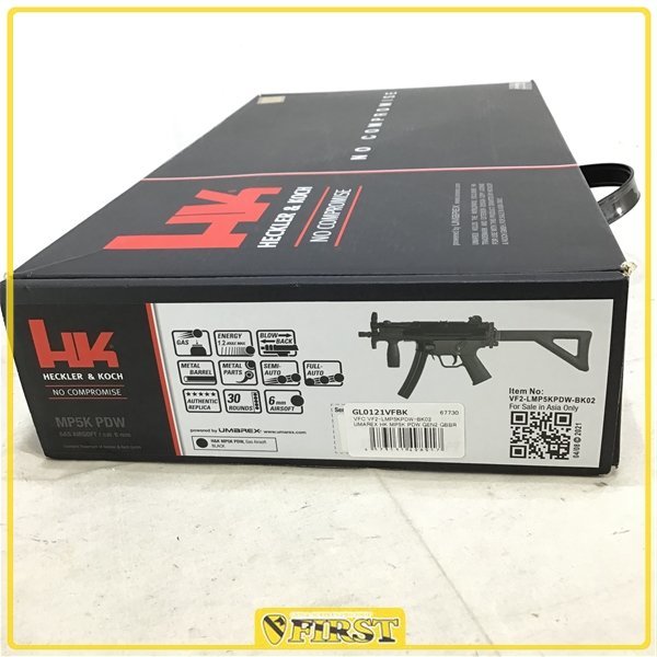 4106】美品 VFC/UMAREX製 H&K MP5K PDW Gen2 ガスブローバック ヘッケラーアンドコッホ ウマレックス_画像9