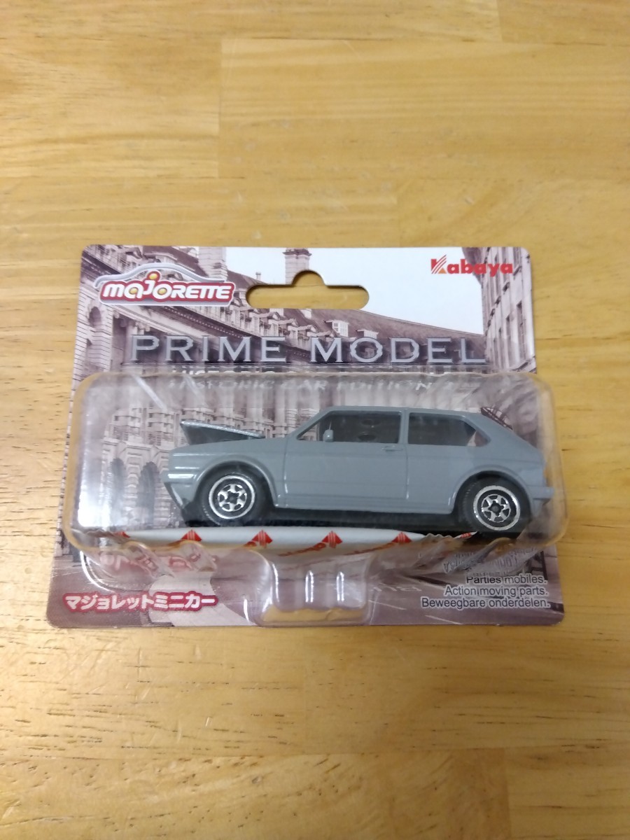 新品未開封 カバヤ マジョレットミニカー フォルクスワーゲン ゴルフ ＧＴＩ プライムモデル ヒストリックカーエディション２_画像1