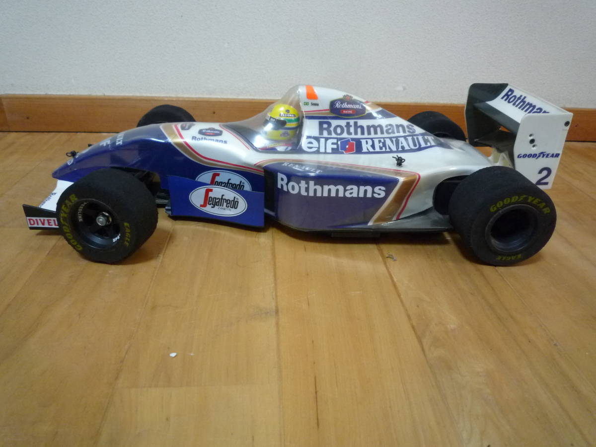 送料込 タミヤ 1/10 ウイリアムズ　ルノー fw16　田宮　電動RCカー ラジコンカー　検　アイルトン・セナ_画像6