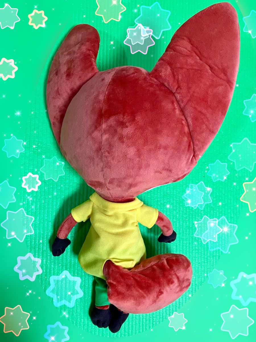 ディズニー　ズートピア　ニックワイルド　ぬいぐるみ  Disney zootopia  NICK WILDE 特大ぬいぐるみ　美品