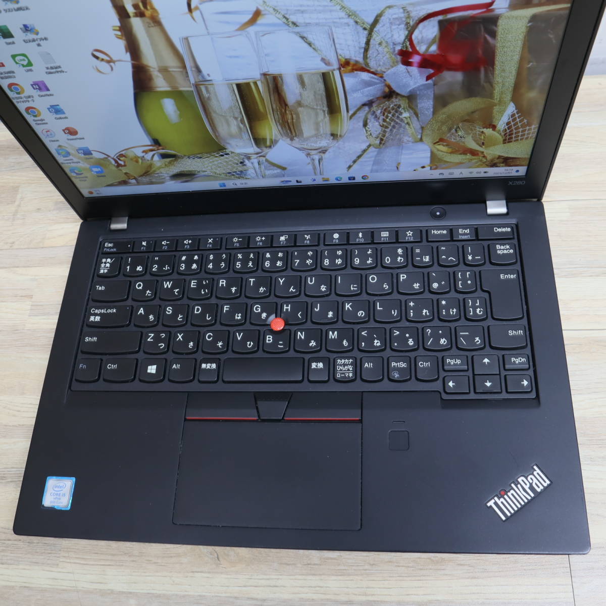 ★超美品 高性能8世代4コアi5！M.2 NVMeSSD256GB メモリ8GB★X280 Core i5-8350U Webカメラ Win11 MS Office2019 Home&Business★P61723_画像4