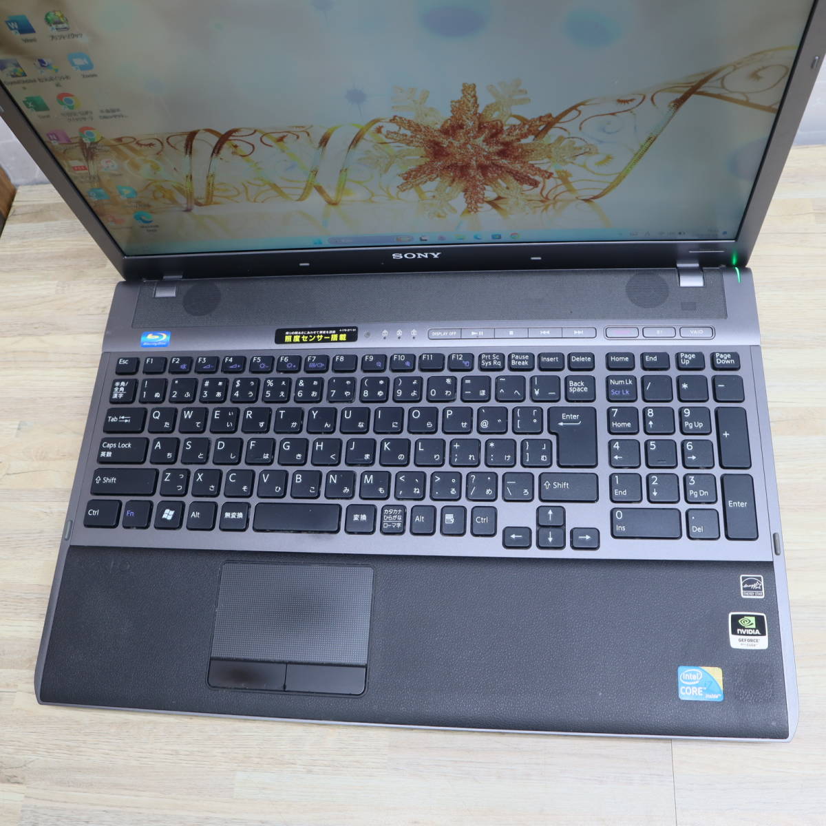 ★中古PC 最上級4コアi7！新品SSD256GB メモリ8GB★VPCF139FJ Core i7-740QM グラボ搭載 Webカメラ Win11 MS Office2019 H&B★P60025_画像5