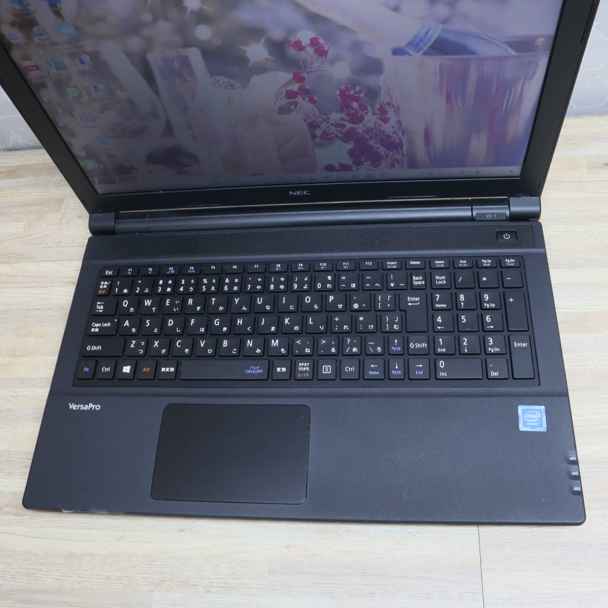 ★美品 500GB メモリ16GB★VKE16E-1 Webカメラ Celeron 3855U Win11 Microsoft Office 2019 Home&Business 中古品 ノートPC★P62563_画像4