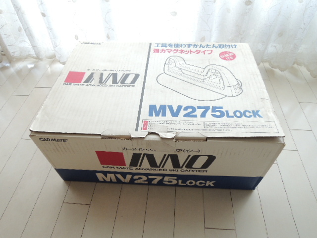 【中古】カーメイト INNO スキー＆スノーボードキャリア　マグネットタイプ MV275LOCK_画像2