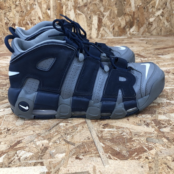 NIKE AIR MORE UPTEMPO 96 メンズ スニーカー 921948-003 グレー ブルー サイズ27.0cm [jgg]_画像10