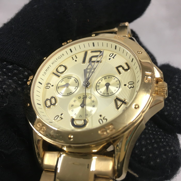 TOMMY HILFIGER lady's wristwatch quarts Gold TH.177.34.1211 [jgg]