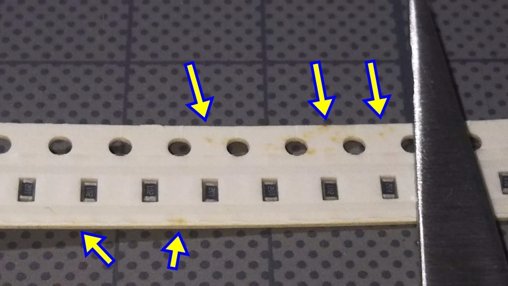 1608 chip resistance 1kΩ 1/10W ±5% SMD little amount Point ..