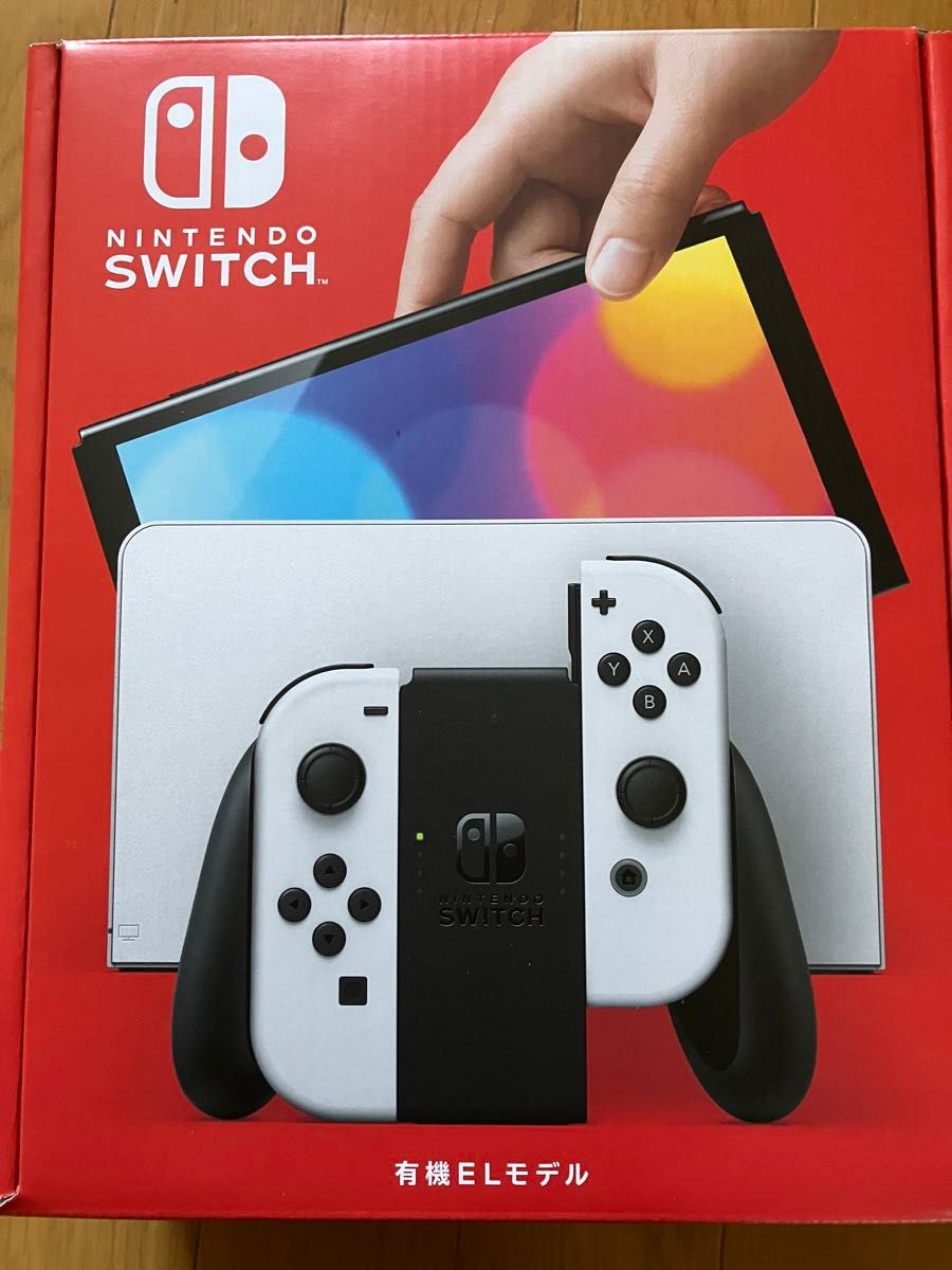 Nintendo Switch スイッチ 本体 有機ELモデル 未開封 ホワイト ニンテンドー 任天堂　保護フィルム付き