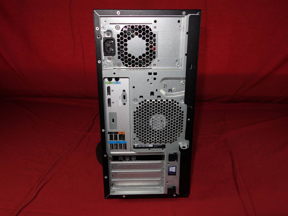 HP　Z2 Tower G4 Workstation 【Xeon E-2144G】 ★ Windows 11 ★ 16GB/SSD256GBx2/QUADRO P400　中古 WS 【30日間保証】_画像8