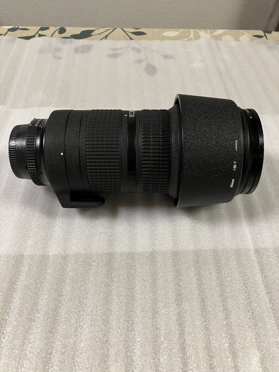 ★☆ 中古美品 Nikon Ai AF Zoom Nikkor ED 80-200mm F2.8D レンズフード付 ☆★_画像6