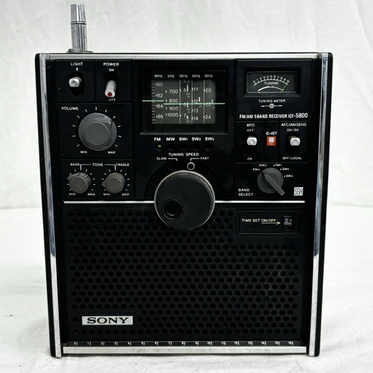 H327-H15-2195 SONY ソニー ICF-5800 スカイセンサー 5バンドマルチバンドレシーバー ラジオ オーディオ機器_画像1
