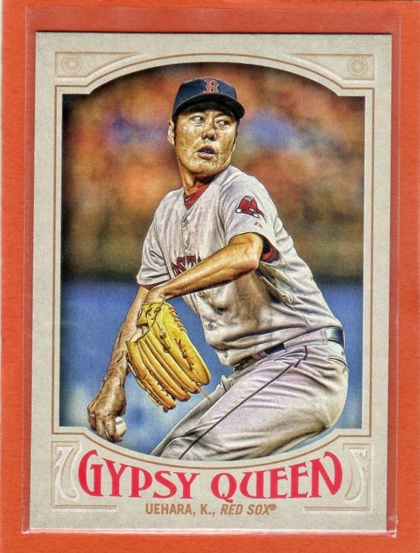 ●上原浩治　カード　Vol.125　2016TOPPS GYPSY QUEEN #213　ボストン・レッドソックス_画像1