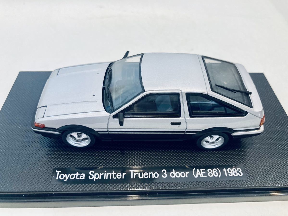 1/43 EBBRO トヨタ スプリンター トレノ 3ドア (AE86) 1983 シルバー_画像8