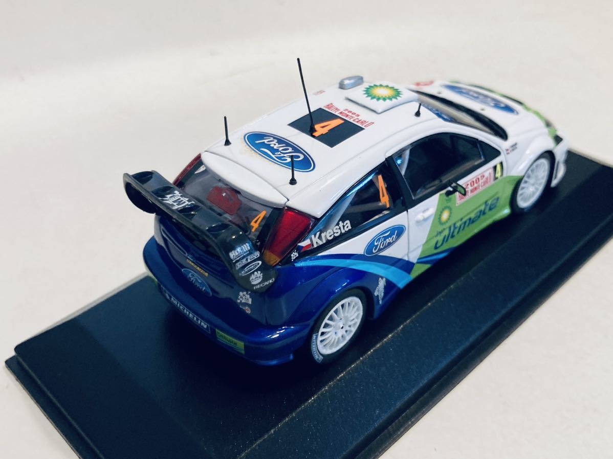 1/43 Minichamps フォード フォーカス RS WRC R.クレスタ Rally Monte Carlo 2005_画像7