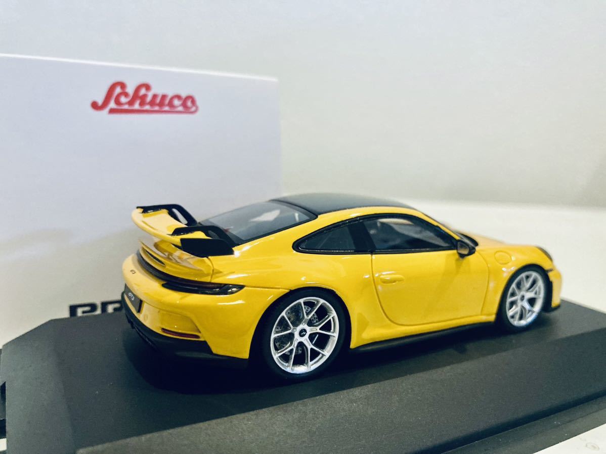 [ free shipping ]1/43 Schuco Porsche Porsche 911 GT3 (992) Yellow