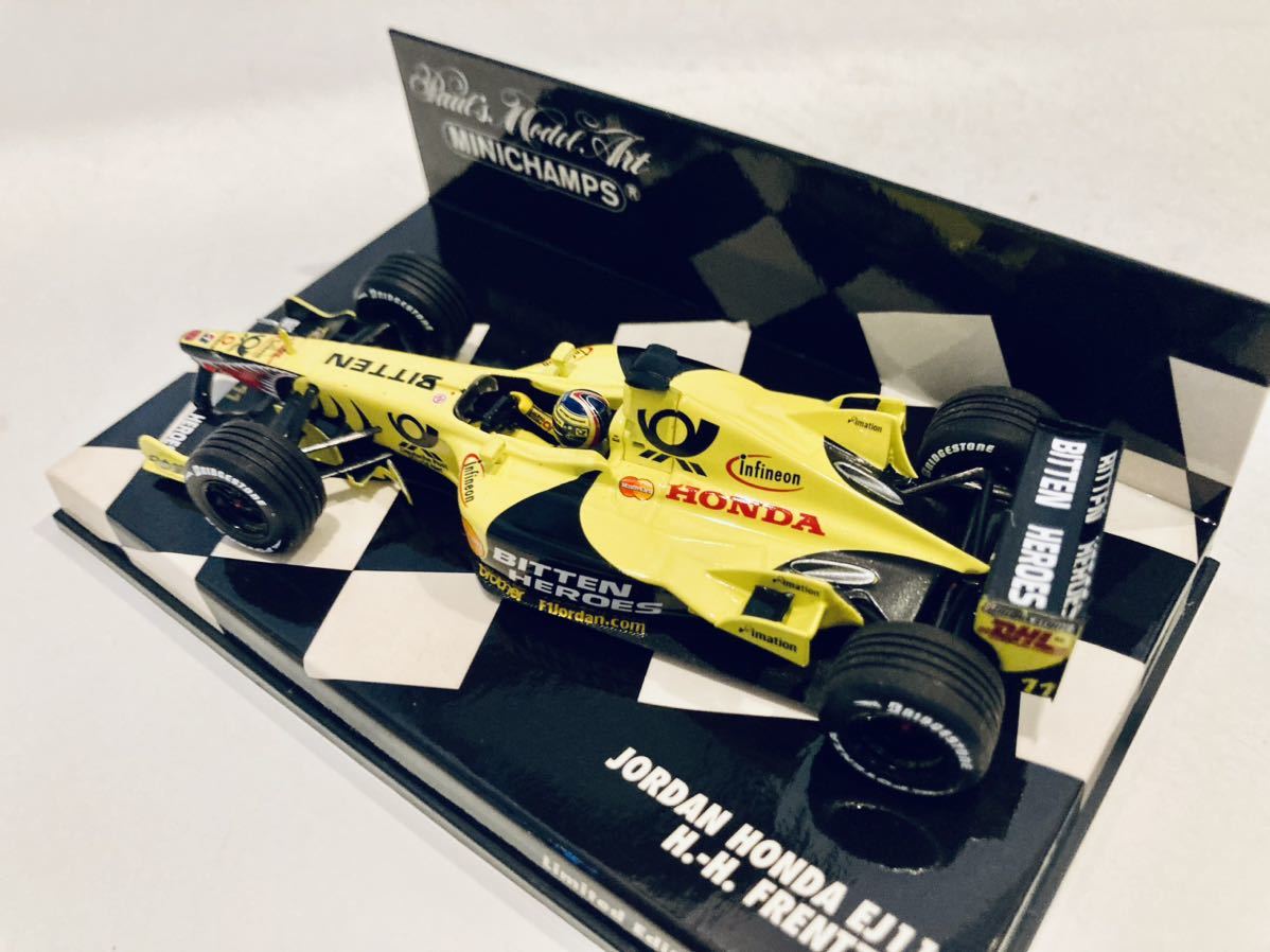 1/43 Minichamps ジョーダン ホンダ EJ11 H.H.フレンツェン 2001_画像6