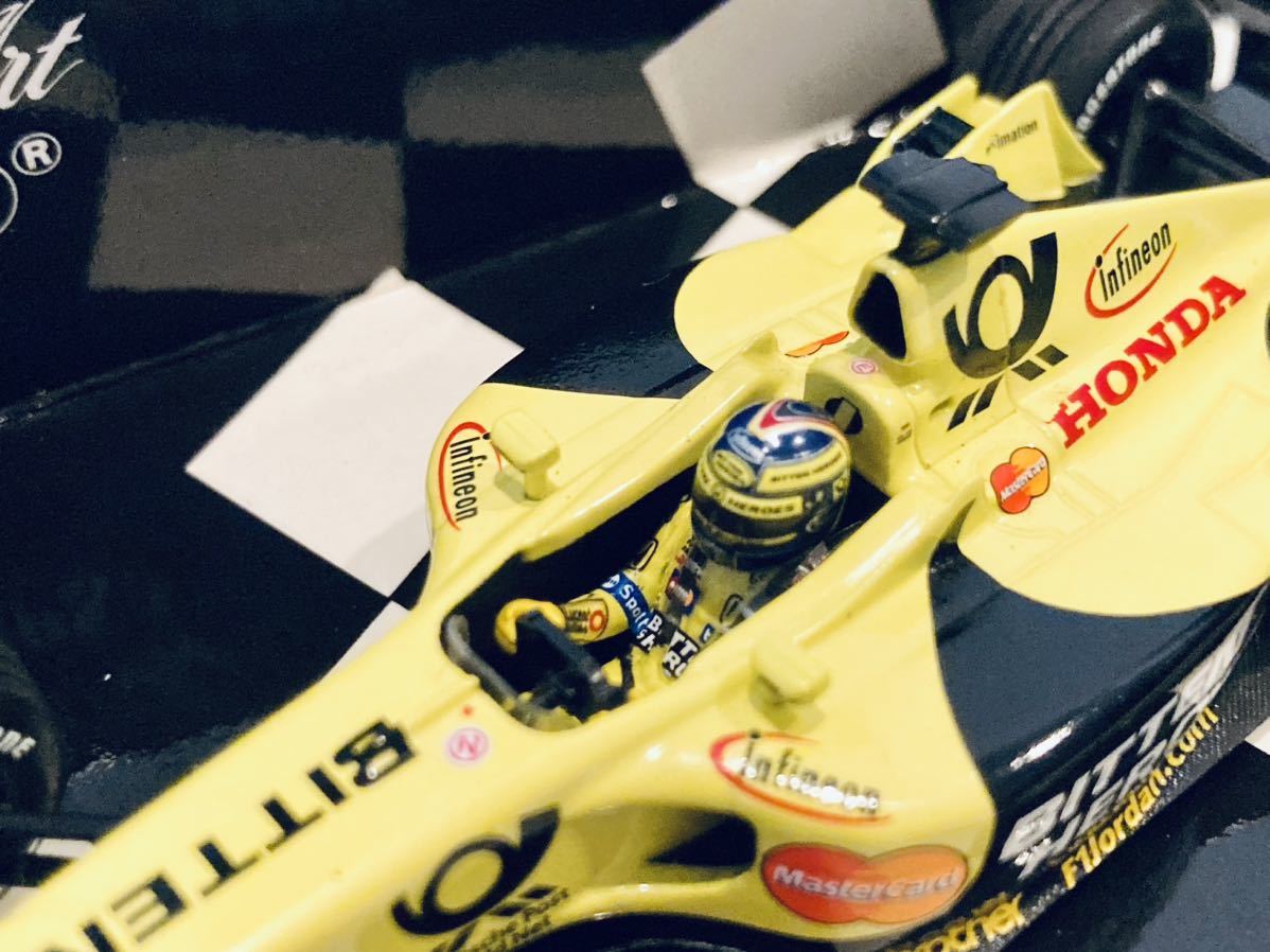 1/43 Minichamps ジョーダン ホンダ EJ11 H.H.フレンツェン 2001_画像9