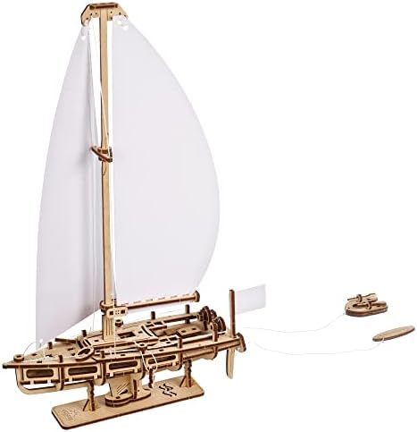 【残りわずか】 想像力 組立 パズル DIY ブロック 創造力 木製帆船模型 Yacht Beauty Ocean 70193 オ_画像1