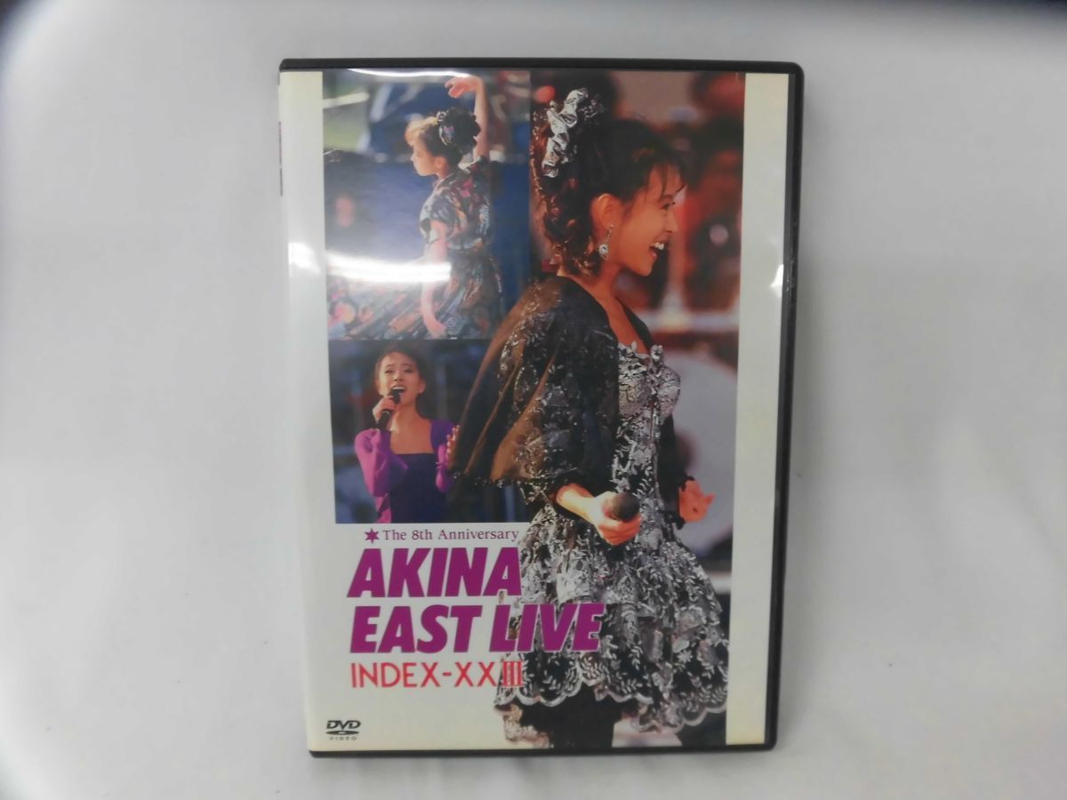 06 送￥310 0103$B24 DVD 中森明菜イースト・ライヴ インデックス23＜5.1 version＞ 中古品_画像1