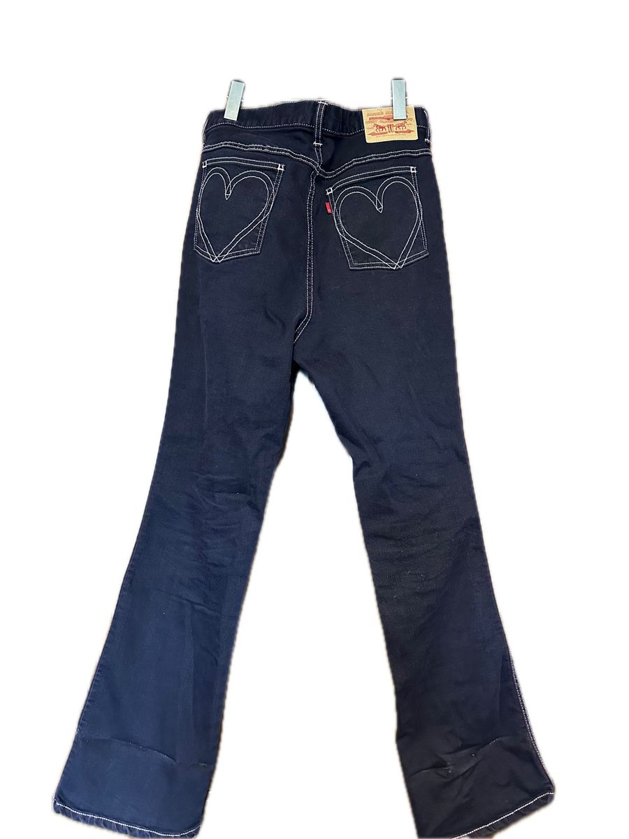 BASICKS ハートステッチデニム ジーンズ デニム デニムパンツ BASICKS ハートステッチデニム ジーンズ デニム デニムパンツ