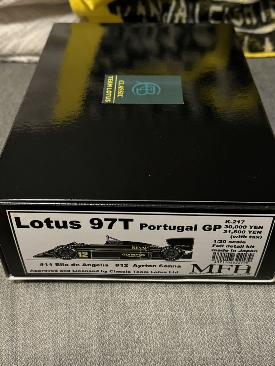 MFH モデルファクトリーヒロ　ロータス　97T LOTUS アイルトンセナ_画像1