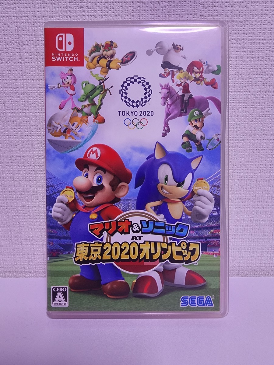 中古 ニンテンドースイッチ マリオ＆ソニック AT 東京2020オリンピック_画像1