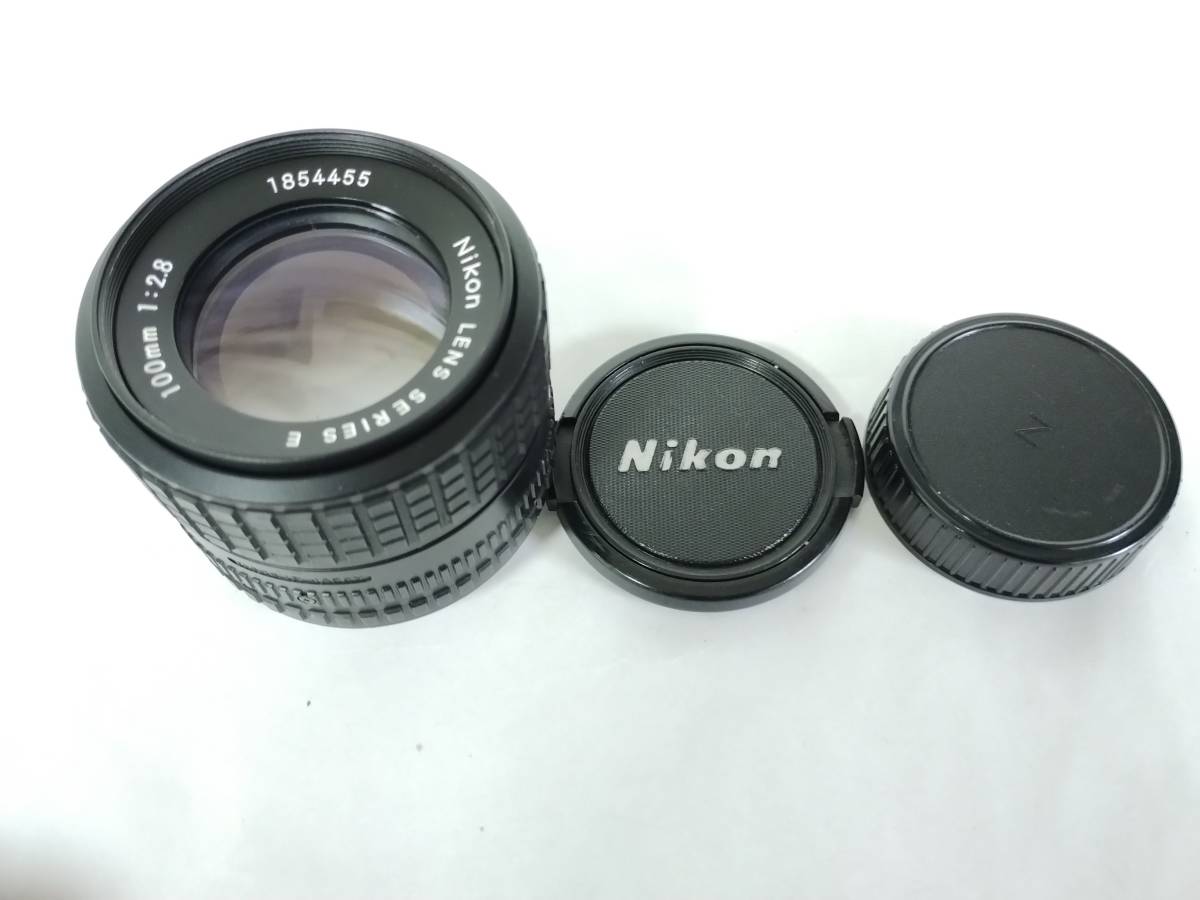 Nikon　ニコン　LENS　SERIES　E　100㎜　1:2.8　【2】_画像1