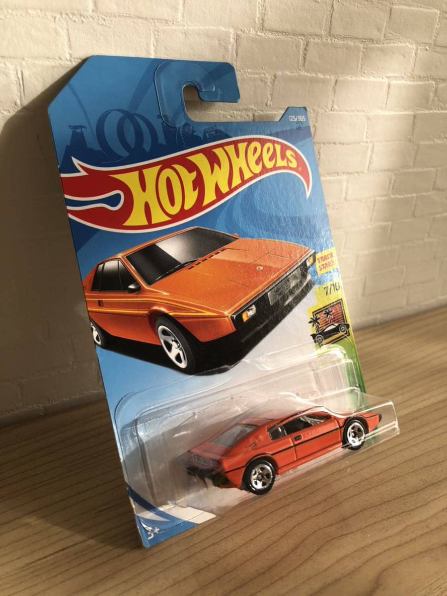 大量 処分 ホットウィール ベーシックカー ミニカー HW ロータス エスプリ S1 橙 Hot Wheels LOTUS ESPRIT_画像2