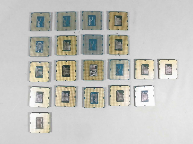 『大量処分　20個』　Intel　CPU　Celeron　Pentium　i3　i5_画像3