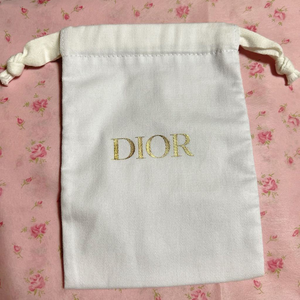 ラスト1点【新品未使用】 Dior ディオール 2023 ホリデー クッションケース チュイルリー 限定 ポーチ 巾着袋 1枚 付き クリスマス コフレ