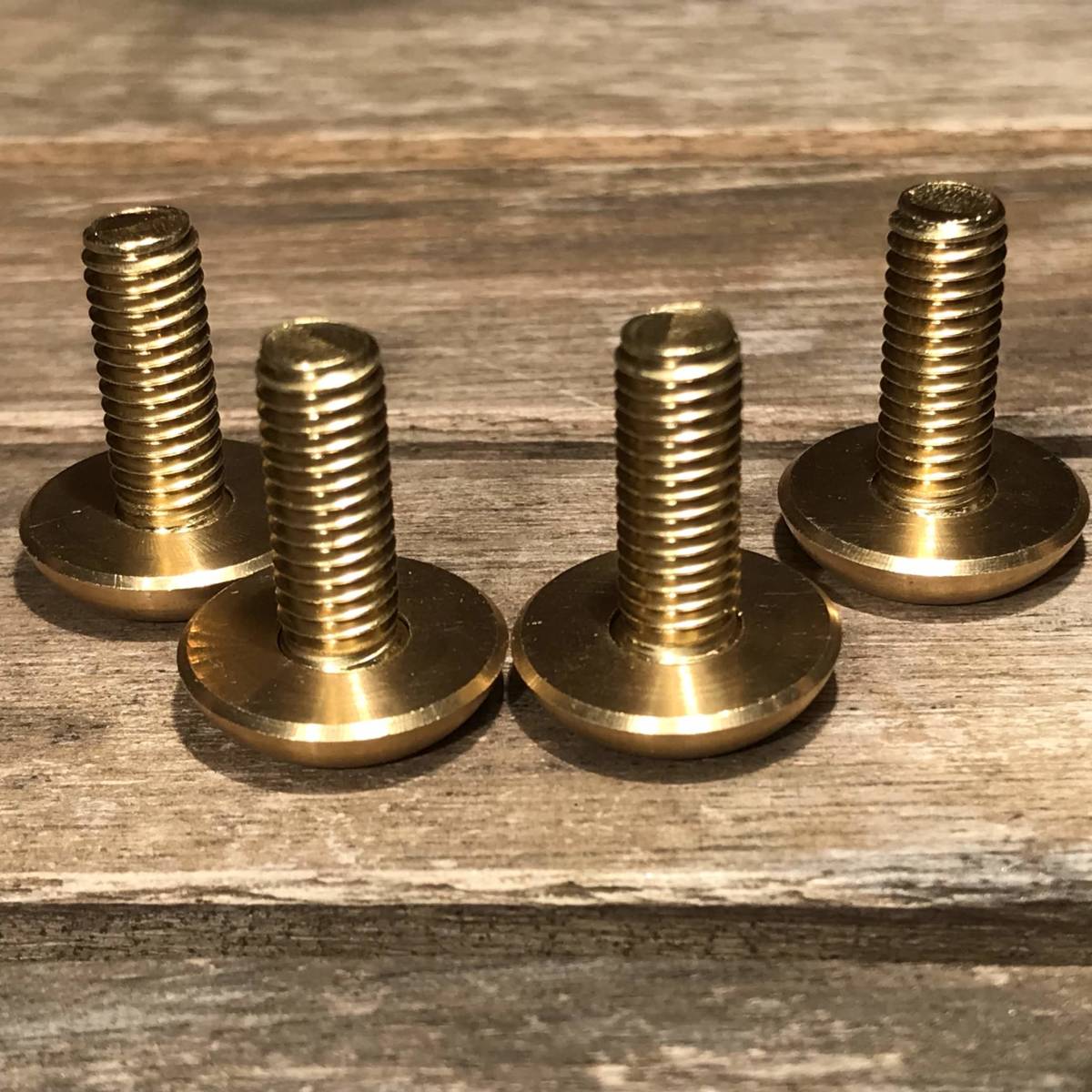  brass made + low Z bolt 4 pcs set number bolt [ car na8] Hijet Mira e:S Atrai wake Wagon R Jimny Alto 