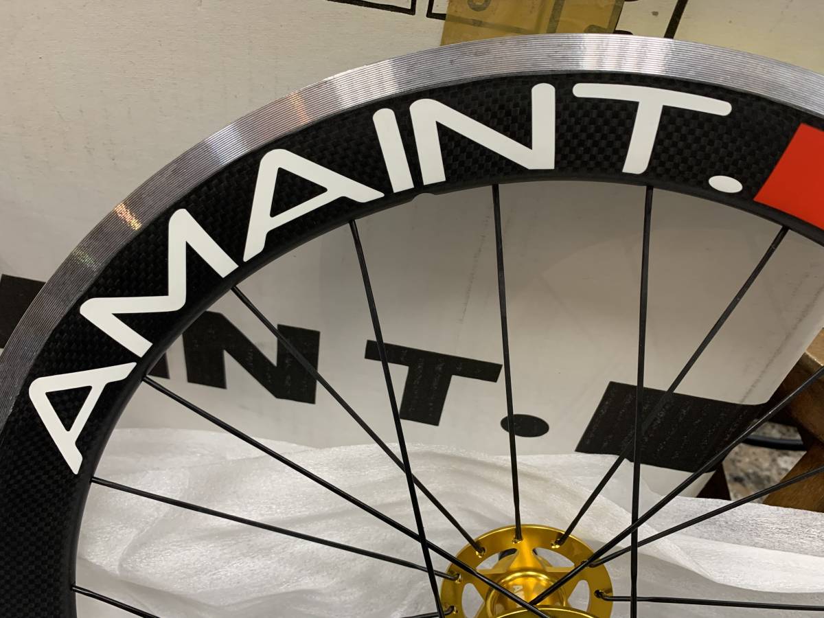 Yahoo!オークション - 新品 AMAINT C4 カーボンホイール 20 Yahoo!オークション - 新品 AMAINT C4 カーボンホイール 20