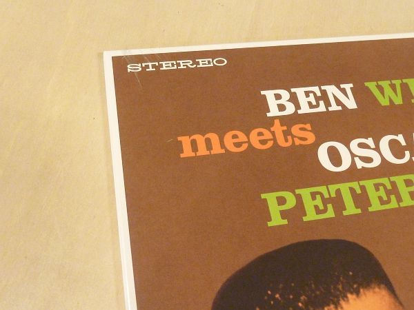 未開封 ベン・ウェブスター オスカー・ピーターソン Ben Webster Meets Oscar Peterson 限定180g重量盤LPボーナス1曲収録の画像3