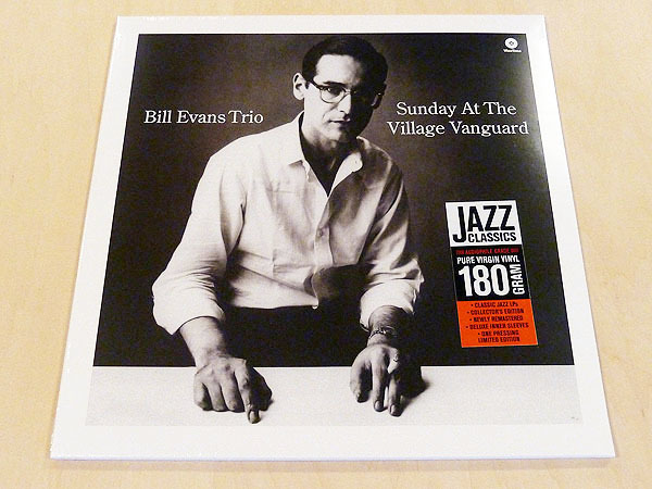 未開封 ビル・エヴァンス Sunday At The Village Vanguard 限定リマスター180g重量盤LPボーナス1曲追加 Bill Evans Trio Scott LaFaro _ボーナストラック1曲追加180g重量盤